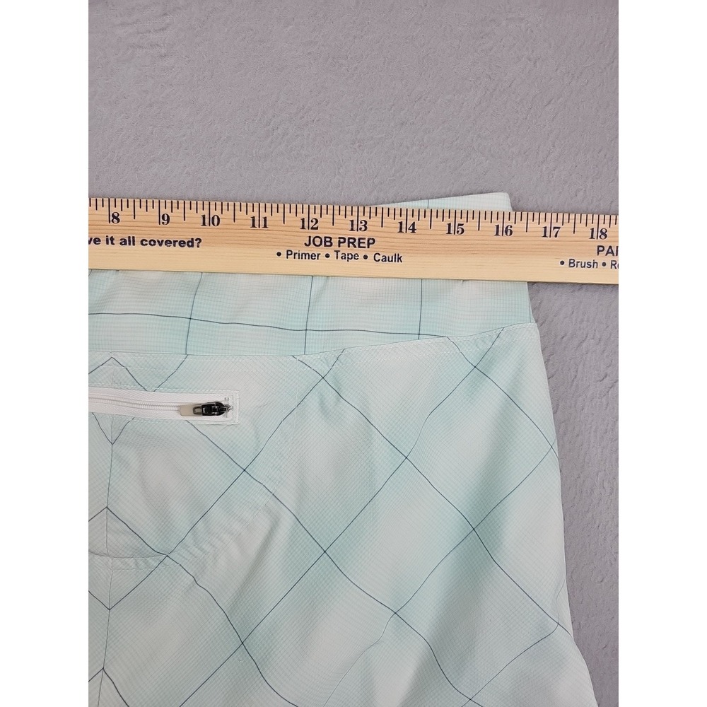 Athleta Skort Size 10P  Green Plaid Active Golf Tennis Performance Style 214970 - Picture 9 of 9